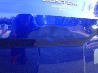 HECKKLAPPE KOFFERRAUMDECKEL ABDECKUNG KOFFERRAUM FORD TRANSIT CUSTOM