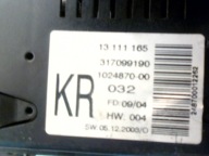 Display ASTRA H ZAFIRA B KR 13111165