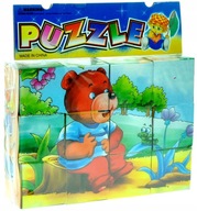 SKLADAČKA KOCKY PUZZLE 6 ROZPRÁVOK