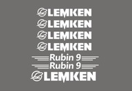 Samolepky nalepenie Lemken Rubin 9