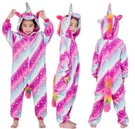 JEDNOROŻEC PIŻAMA KIGURUMI STAR GALAXY 134-140-146