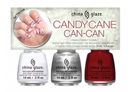 China Glaze Candy Cane Can Can 3szt SET 14ml
