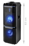 Głośnik Bluetooth 160W USB AUX Wysokość 83cm [E265