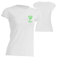 Koszulka damska z własnym haftem logo firmy nadruk