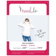 Výřez pro šití INeedle Golf Elizabeth Tisknutý