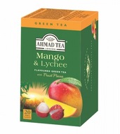 Ahmad Tea London Mango i Lychee 20 w kopertach Alu
