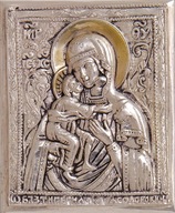 Ikona miniatúry Panny Márie Vladimírskej č. 9