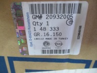 gasket window right rear part OPEL ZAFIRA C 12->