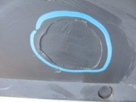 STOSSSTANGE VW TOUAREG 7L0 4 X PDC HECK HINTEN