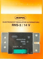 Regulator napięcia Jezpol 14V Skoda Zetor RNS-3