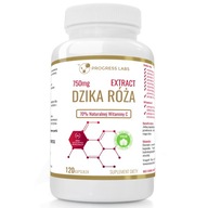 DZIKA RÓŻA 70% NATURALNA WITAMINA C WEGAN 120 Kaps