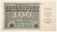 Niemcy BANKNOT 100 Milionów Marek 1923 - Ro: 106bv