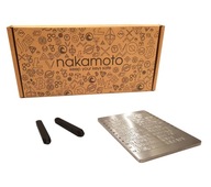 Studená peňaženka Nakamoto Seed strieborný