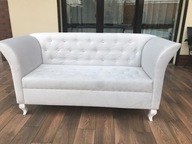 CHESTER STYLOWA SOFA KANAPA PIKOWANA Z ĆWIEKAMI