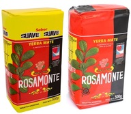 Yerba Mate Rosamonte Elaborada + Suave - 2 x 500g