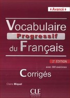 Vocabulaire progressif du français Avancé Klucz