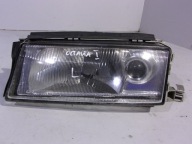 Skoda Octavia and light left front front