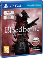 BLOODBORNE EDYCJA GRY ROKU GOTY PS4 polska okładka