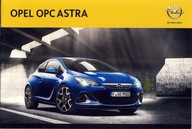 Opel Astra OPC prospekt model 2013 Węgry