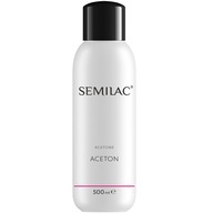 SEMILAC ACETON ZMYWACZ DO PAZNOKCI 500 ML