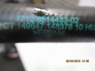 cijev vode BMW X5 F15 2,0D 8514433