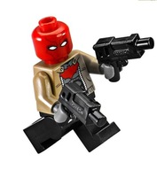 Lego figúrka ' RED HOOD + ZBRANE ' zo sady 76055