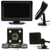 KAMERA COFANIA 4 DIODY LED MONITOR 4,3'' LCD 2x AV