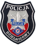 Rendőrségi felvarró KERÜLETI HÍMZÉS