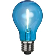 Żarówka dekoracyjna LED E27 A60 FILAMENT Niebieska