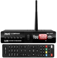 Tuner DVB-T2 MAT-COMPANY MAT-830T YouTube