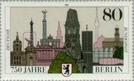 Niemcy 1987 Znaczek 1306 ** Berlin 750 lat