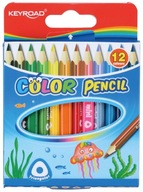 Ceruzkové pastelky Keyroad 12 ks