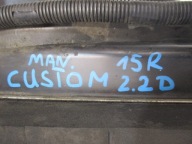 radiator radiator FORD CUSTOM 2,2D 15R MANUAL