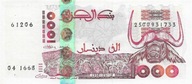 ALGIERIA 1000 Dinars 1998 P-142b (3) UNC