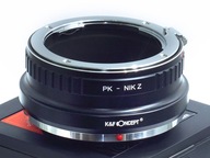 Adapter Pentax - Nikon Z Z6 Z7 PK redukcja przejściówka Rokkor K&F Concept