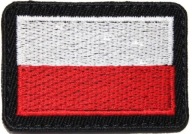 ZÁSZLÓ FELVARRÓ LENGYEL 55X38MM EREDETI TÉPŐZÁRRAL