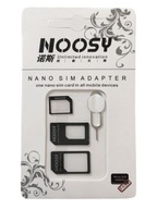 NOOSY Adapter Adaptery Karty Micro Sim Nano Sim