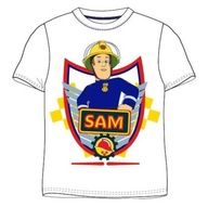 BLÚZKA T-shirt POŽIARNIK SAM tričko FIREMAN 128