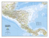 AMERYKA ŚRODKOWA mapa ścienna NATIONAL GEOGRAPHIC