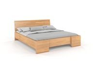 DSI-meble: Buková posteľ HESSLER HIGH 120x220 long
