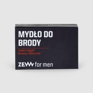 Zew For Men mydło do brody węgiel drzewny 85 ml