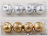 Karácsonyfa medál szett alma 5 cm