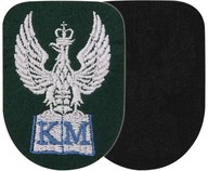 Emblemat Klasa Mundurowa ORZEŁ KM 715 Naszywka