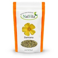 Ziele Damiana Liście Pocięte Naturalne Libido Erekcja Cellulit 150g NatVita