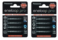 8x AKUMULATOR PANASONIC ENELOOP PRO AA R6 2500mAh