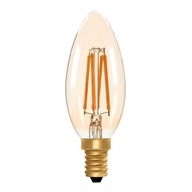 LED žiarovka E14 4W C35 sviečka 2200K Amber