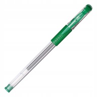 Gélové pero s cievkou 0,5 mm zelené