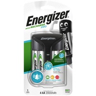 Ładowarka ENERGIZER Pro Baterii AAA R3 AA R6 + 4x Akumulatorki AA 2000mAh