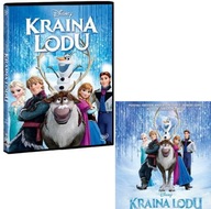 Kraina Lodu DISNEY DVD+ CD FOLIA PL