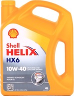 Polosyntetický olej Shell Helix 4 l 10W-40